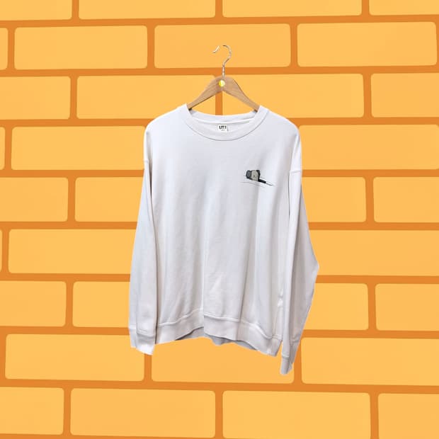 카우스 x 유니클로 UT 맨투맨 스웻 셔츠 (L)