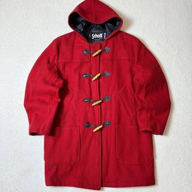 쇼트 SCHOTT USA 아메카지 더플 후디 코트 PN7854