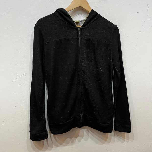 액시즈팜 니팅 후드집업 Made in JAPAN 