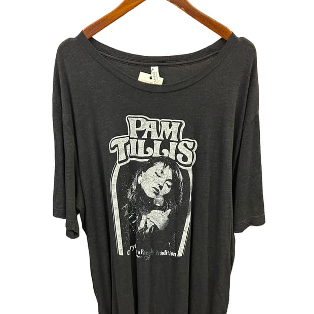 Pam Tillis 빈티지 스타일 반팔 티셔츠