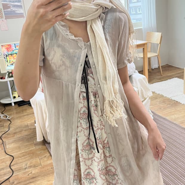 모리걸 엑시즈팜 원피스 세트