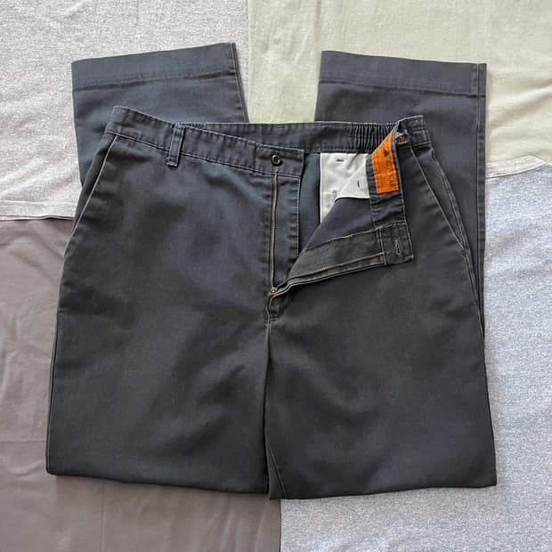 90s USA 빈티지 레드캡 치노 워크 팬츠