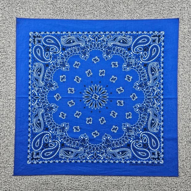 USA 페이즐리 로제트 반다나 ( 55X55 ) / 11719