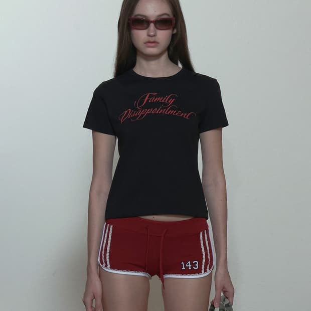 [M] 스컬프터 Family Disappointment Tee Black