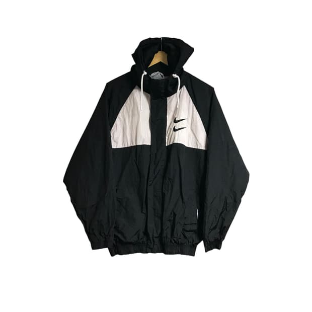 나이키 더블 스우시 우븐 바막자켓