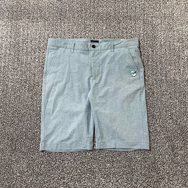 빈티지9. 말본 골프 와펜 포인트 코튼 팬츠 숏팬츠 반바지 블루