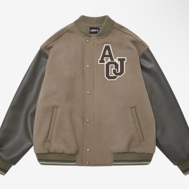 {단종제품} 아조바이아조 오버사이즈 바시티 스타디움 자켓