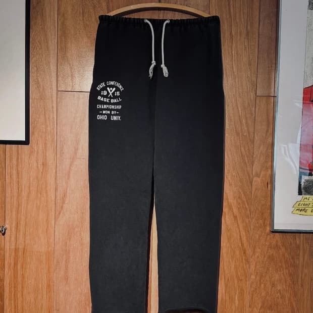 핑거프레스(도넛리벤지) 스웻팬츠 (size2)