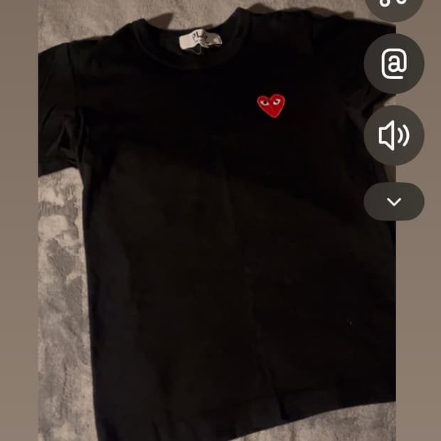 꼼데가르송 여자 s