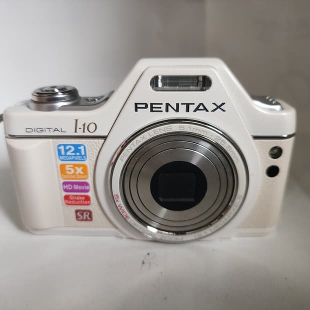펜탁스 Optio I-10 화이트 디카