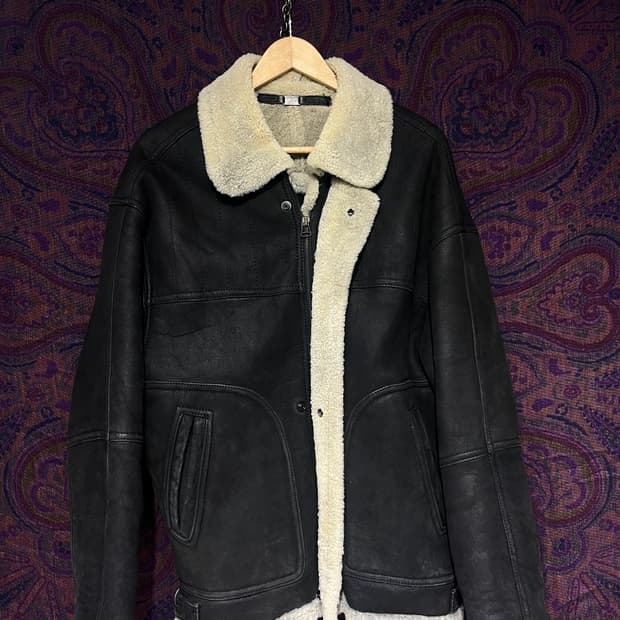 프랑스  Jacques Jekel 무스탕 양털 자켓