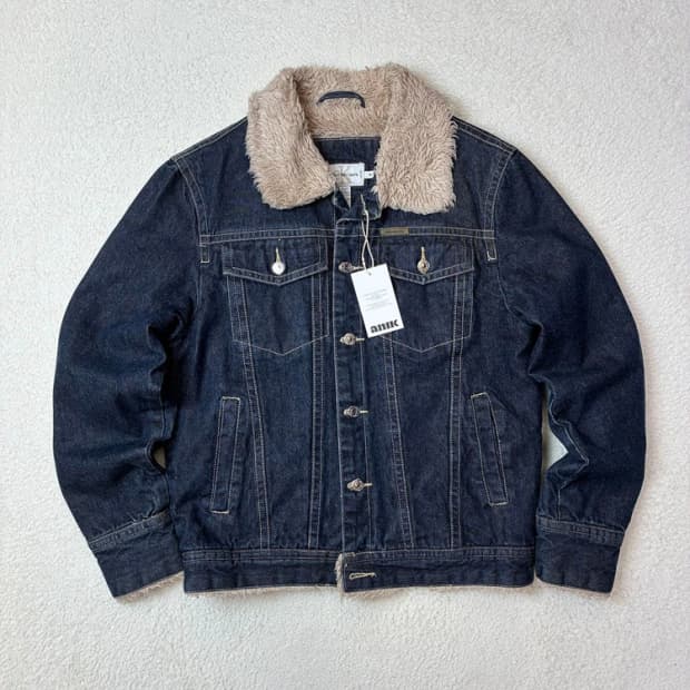 CK 캘빈클라인 00's 양털 쉐르파 데님 자켓 PN6005