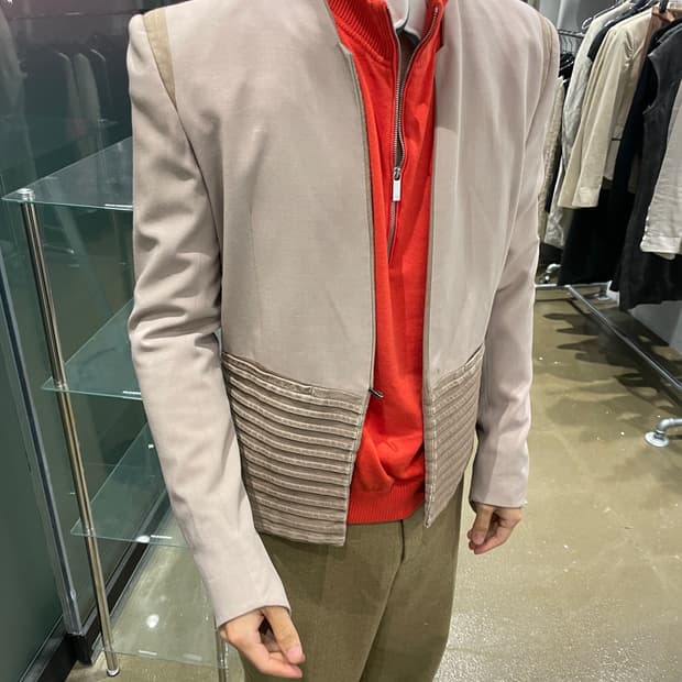 Helmut Lang Suede Jacket