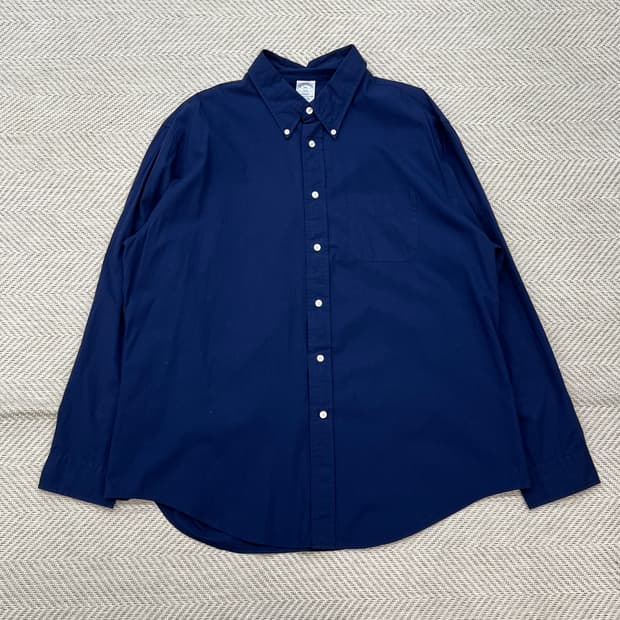 브룩스브라더스 솔리드셔츠 r2273