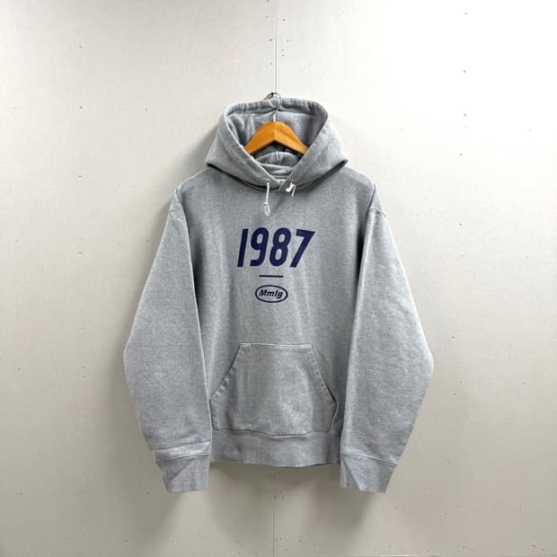 L / mmlg 후드티 그레이