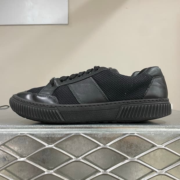 프라다 나일론 스니커즈 블랙 5