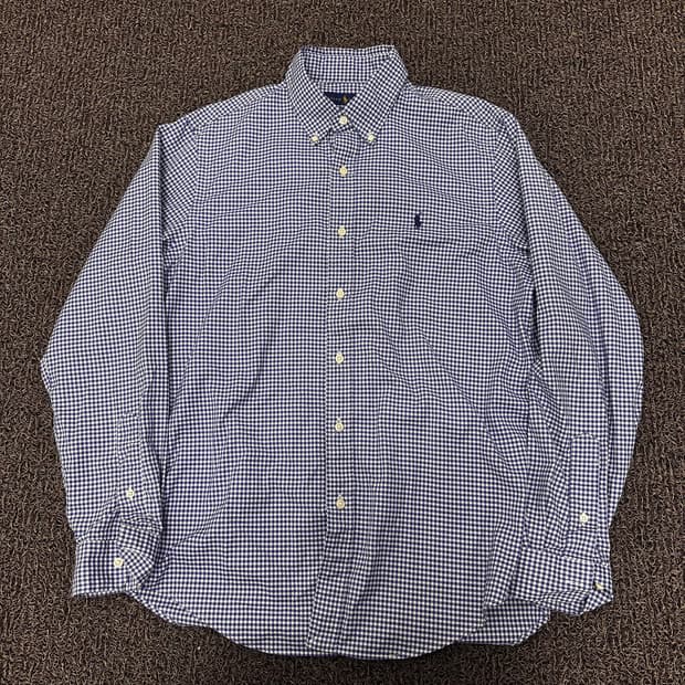 POLO 폴로 랄프로렌 신상 체크 셔츠 남방 M