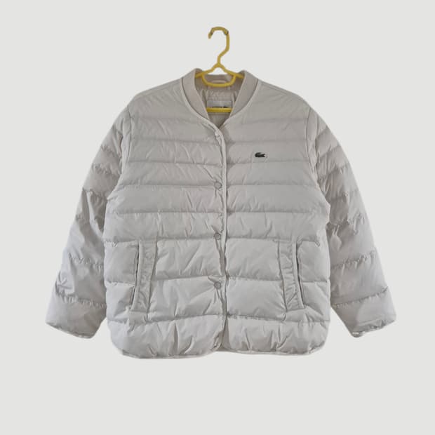 [100]라코스테 여자 구스경량패딩