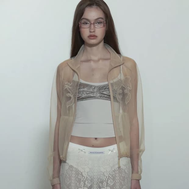 스컬프터 메쉬 집업 자켓