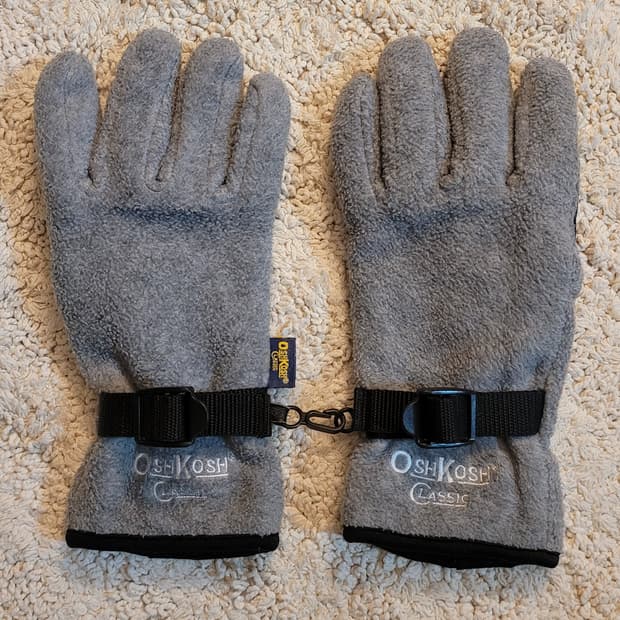 오시코시 클래식 남자 후리스 장갑