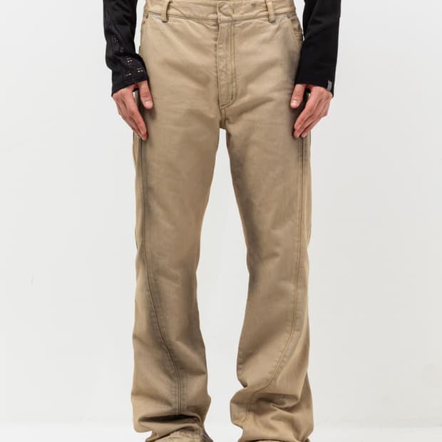 Xlim ep 6 데님 트라우저 L