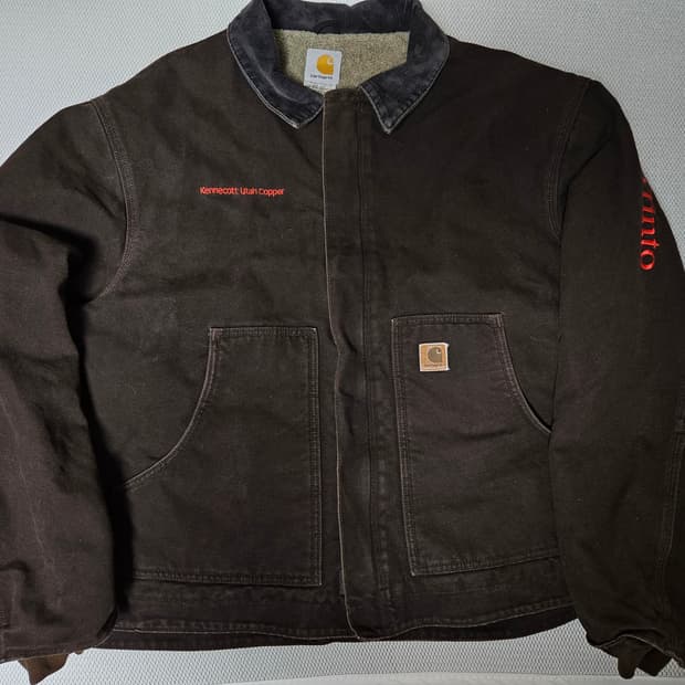 빈티지칼하트 칼하트 J164 디트로이트 다크브라운