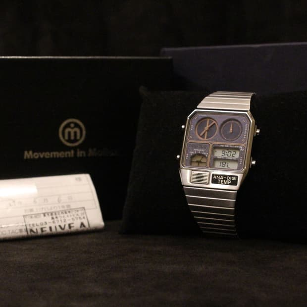 아나디지템프 틱탁 데님 에디션