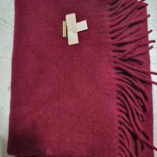 고비 캐시미어 스카프 목도리 