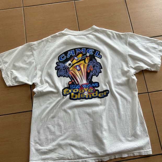 90‘s 카멜 프로모 티셔츠XL