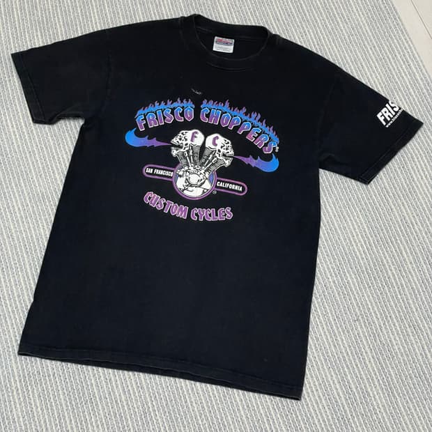 FRISCO CHOPPERS 바이커 프린트 티셔츠