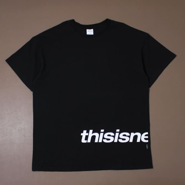 Thisisneverthat 디네뎃 블랙 라운드 티