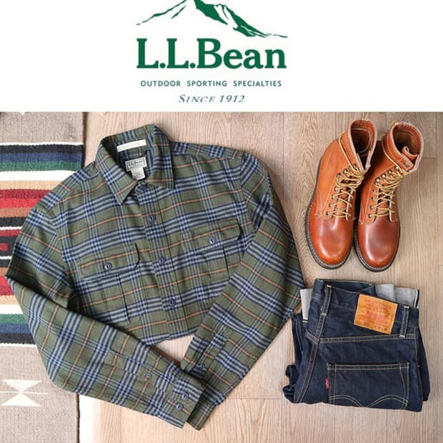 
L.L BEAN 엘엘빈 코튼100% 체크남방

최상 컨디션