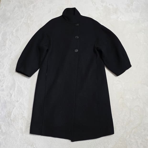 (S)여성 자라 벌룬 슬리브 코트 