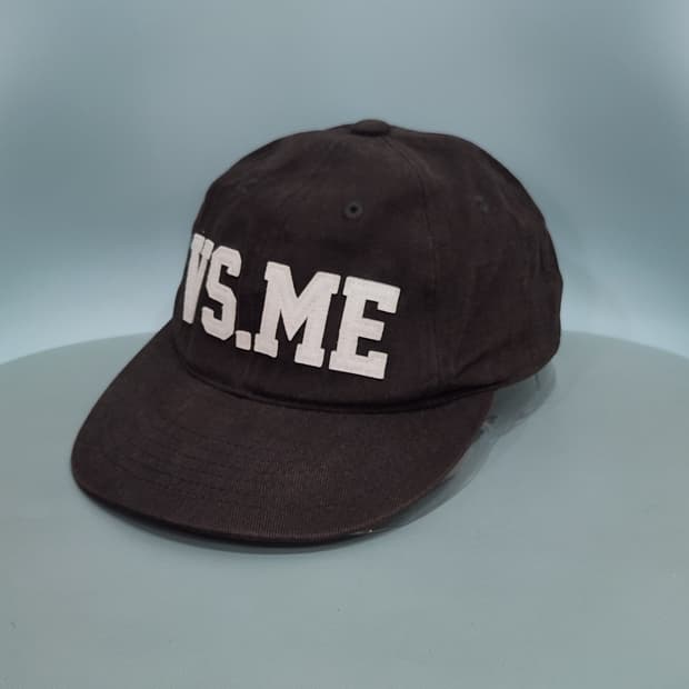 VS.ME 빈티지 브라운 볼캡 모자