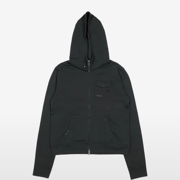 TCM easy pocket hooded zipup