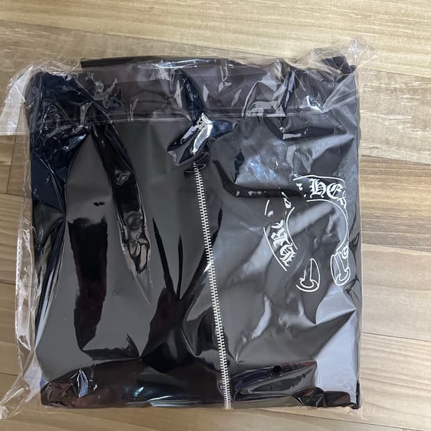 크롬하츠 홀스슈 플로랄 플리스 집업 후드 L 