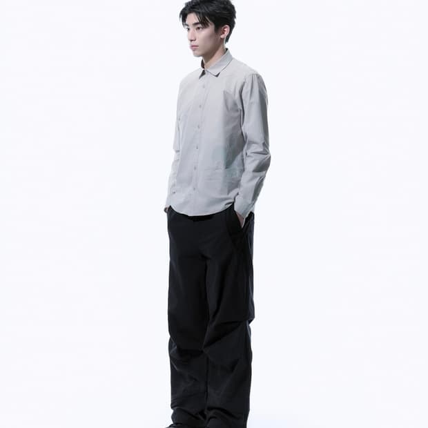 Sansan Gear Visional Pocket Shirts Grey