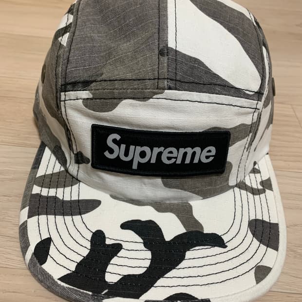 슈프림 캠프캡 스노우 카모