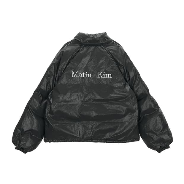 마뗑킴 코팅 점퍼 패딩