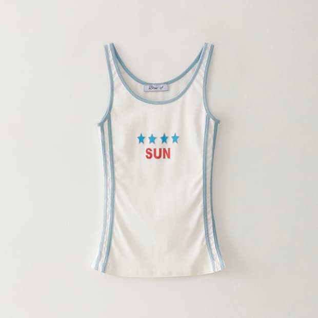 sunflower sleeveless