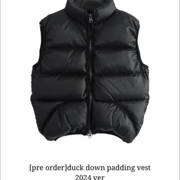 에옹쓰 조끼패딩 구합니다