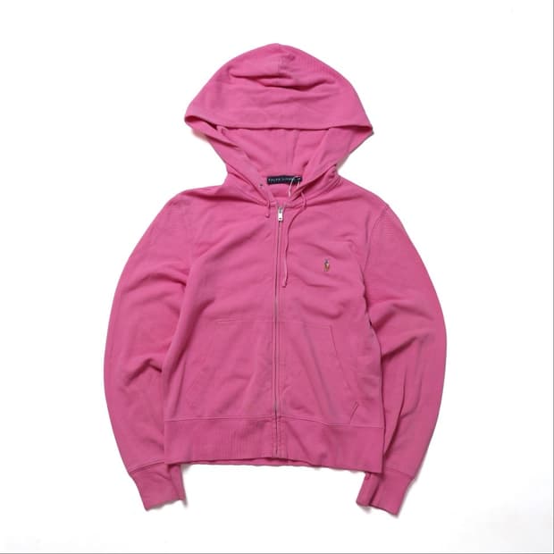랄프 로렌 Ralph Lauren Cotton Hood Zip Up   
