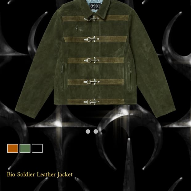 떠그클럽 Bio Soldier Leather Jacket