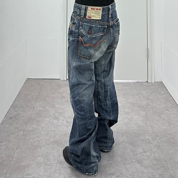 Edwin Blue Trip 503 Flare Denim