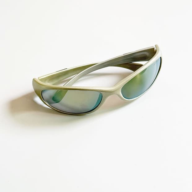 90s SUN WATCH 세미랩 펄 올리브 프레임 빈티지 선글라스