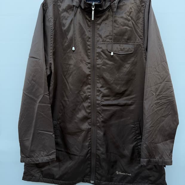 롱 바람막이 코트 너드