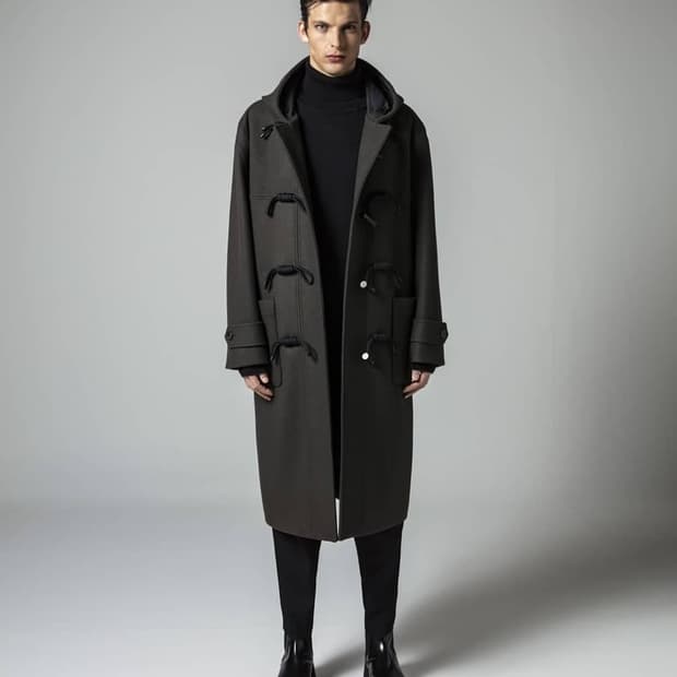 데이몬지져스 더플코트 카키M