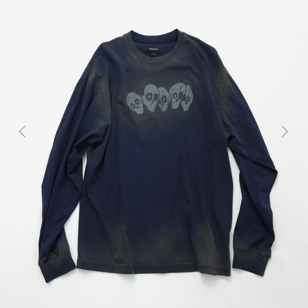 999humanity HC SKULL 롱슬리브