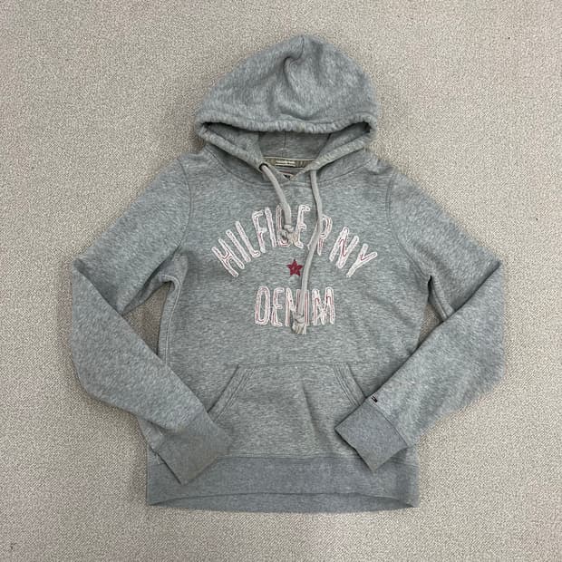 M 타미힐피거 긴팔 후드 티셔츠 0219M