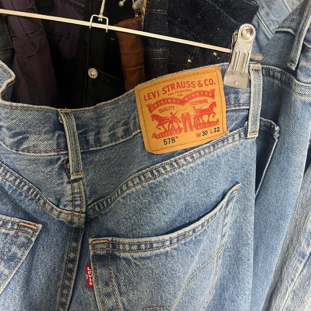 리바이스 578 배기 W30 L32 청바지